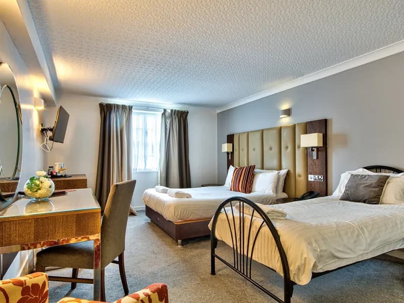 A premium family room at The George at Piercebridge
