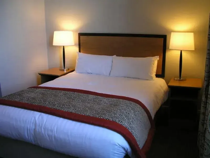 A superior double room at The Riverside House Hotel