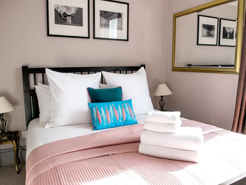 The premium double room at the Royal Oak, Hawkhurst